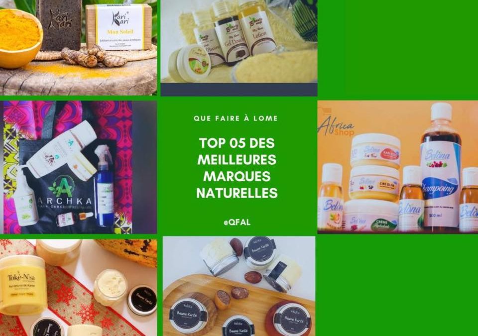 TOP 5 MARQUES NATURELLES