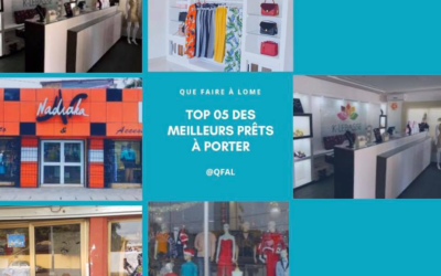 TOP 5 PRÊTS À PORTER