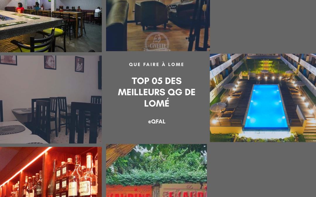 TOP 5 DES MEILLEURS QG DE LOME