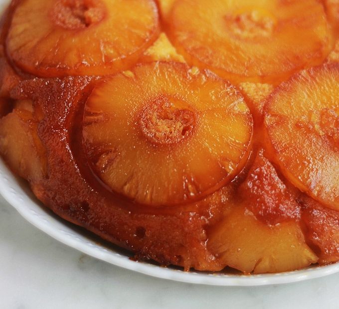 GATEAU RENVERSE A L’ANANAS