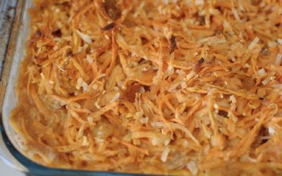 GRATIN DE PATATES DOUCES