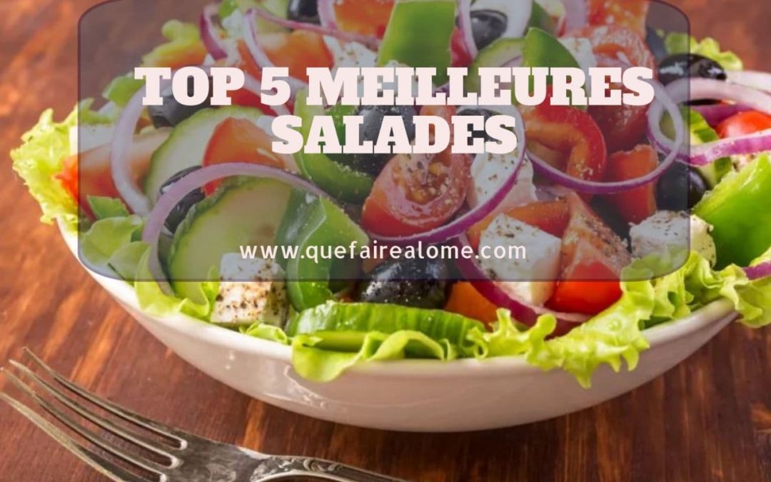 TOP 5 MEILLEURES SALADES