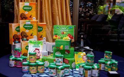 BEBE GREEN LANCE OFFICIELLEMENT SA GAMME DE PRODUITS ALIMENTAIRES POUR BÉBÉS