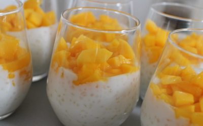 VERRINE DE TAPIOCA À LA MANGUE BY SHINY’S DELIGHT