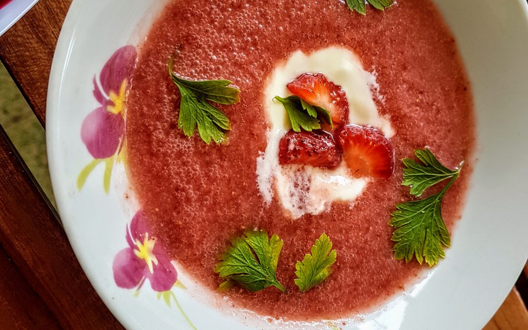 SOUPE DE FRAISES BY SHINY’S DELIGHT