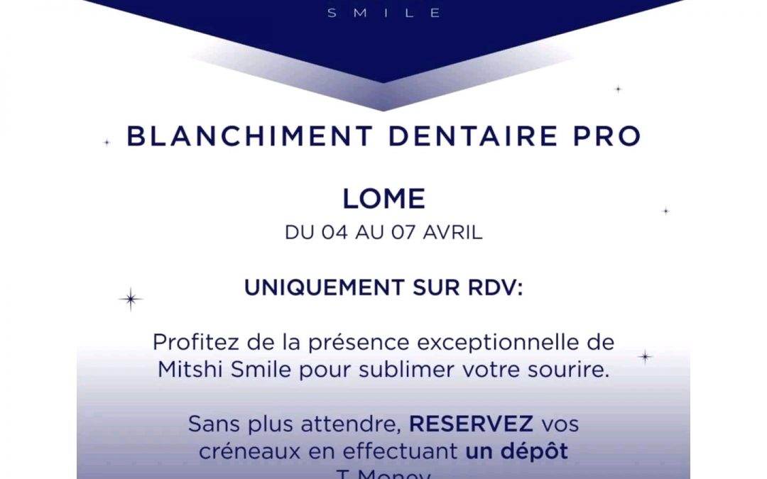 MITSHI SMILE DÉBARQUE À LOME POUR UN POP UP STORE