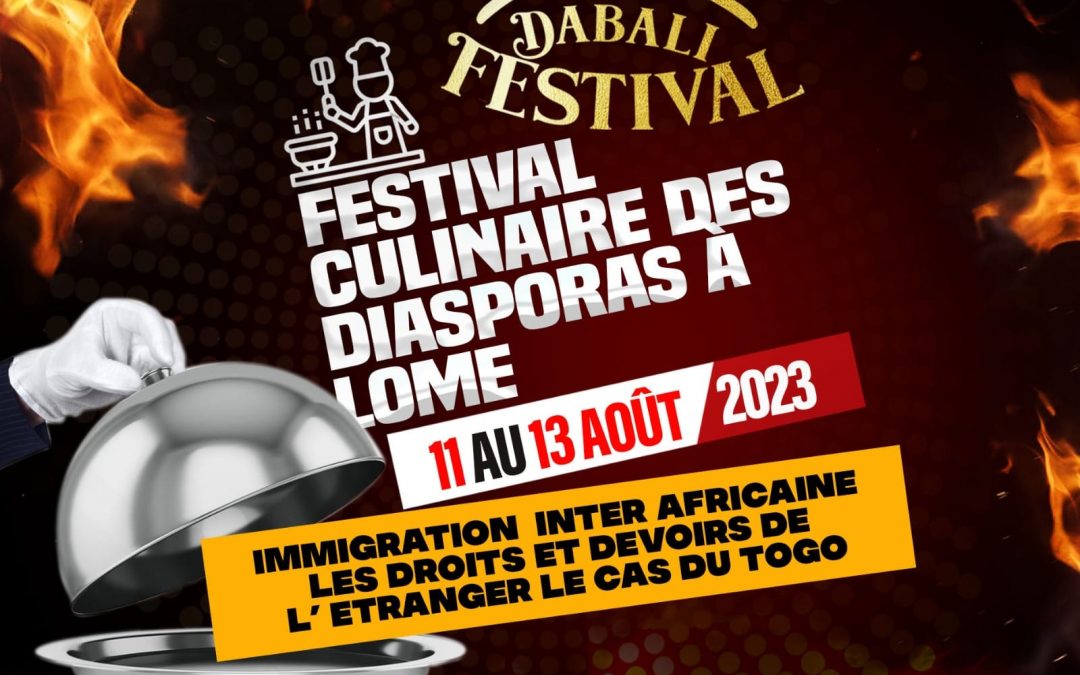 DABALI FESTIVAL : FESTIVAL CULINAIRE DES DIASPORAS À LOMÉ